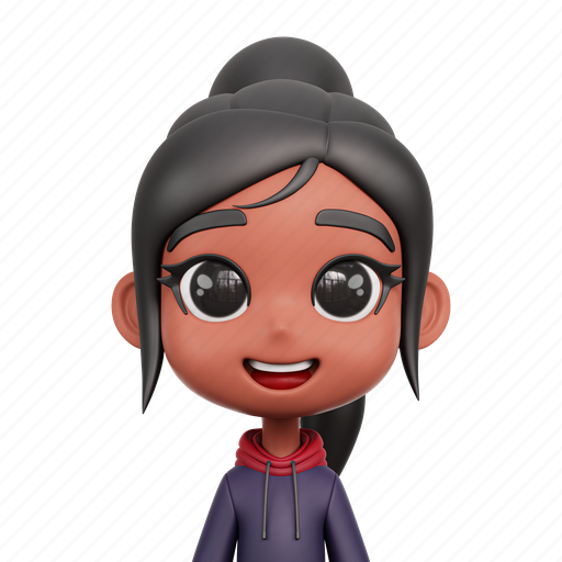 Avatar, people, woman, person 3D illustration - Download on Iconfinder