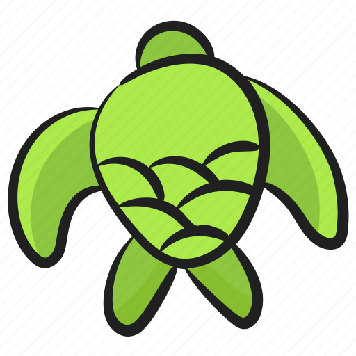 Aquatic animal, marine animal, reptiles, sea creature, tortoise, turtle icon - Download on Iconfinder