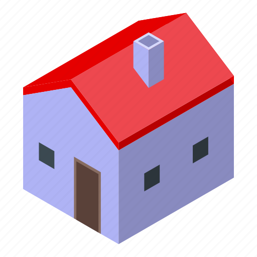 Subsidy, home, isometric icon - Download on Iconfinder