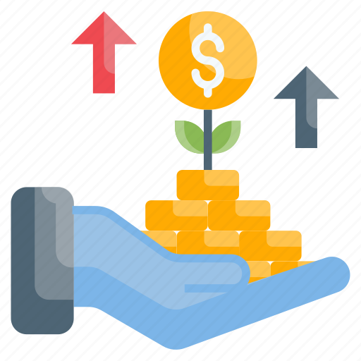 Finance, growth, income, dollar icon - Download on Iconfinder