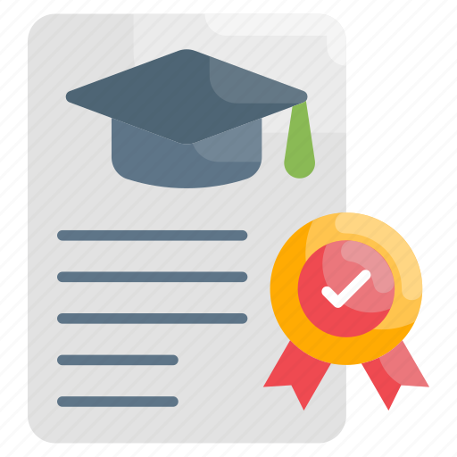 Certificate, degree, diploma, graduate, graduation, qualification icon - Download on Iconfinder