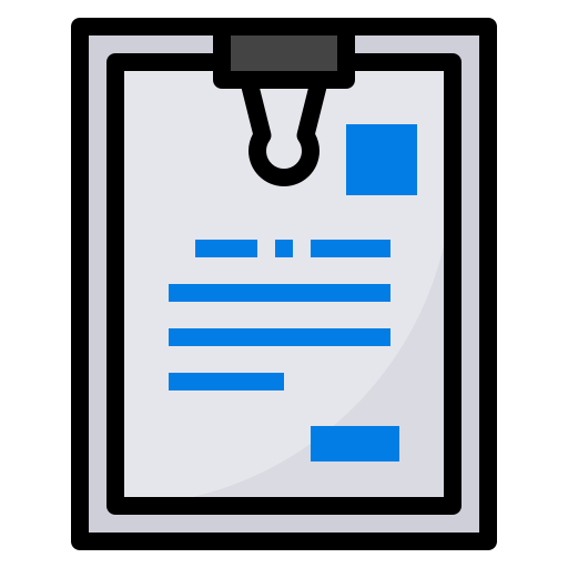 Document, file, research, resume, search icon - Free download