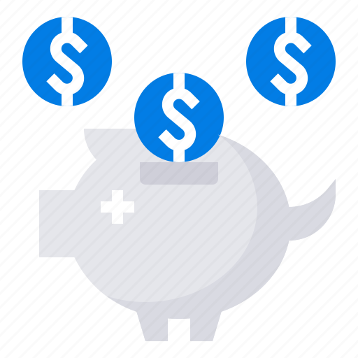 Bank, coin, deposit, money, piggy, save icon - Download on Iconfinder