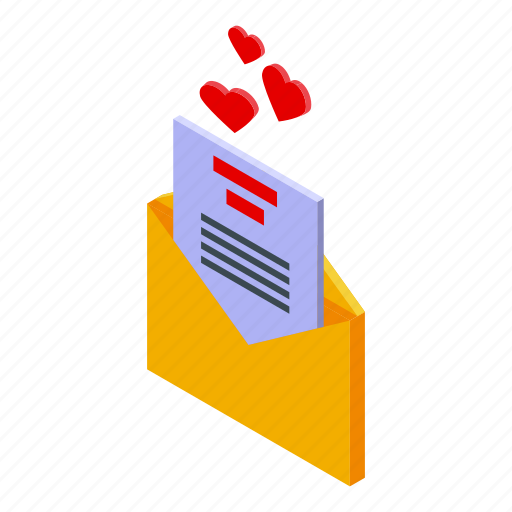 Successful, campaign, mail, isometric icon - Download on Iconfinder