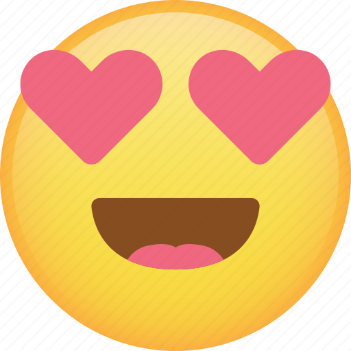Emoji, emoticon, love, lovely, smiley icon - Download on Iconfinder