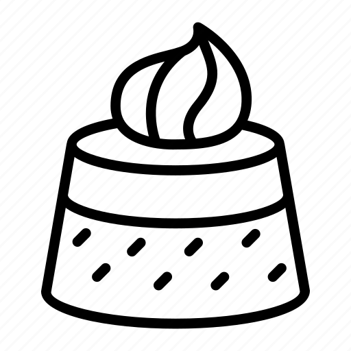 Sugar, sweet, cake, pudding, banoffee icon - Download on Iconfinder