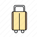 bag, briefcase, cart, shop, shopping, store, suitcase