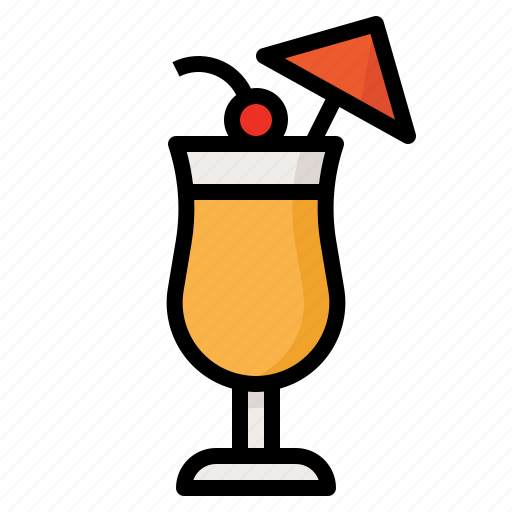 Beverage, cocktail, drink, pineapple icon - Download on Iconfinder