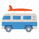 camper, caravan, travel, van