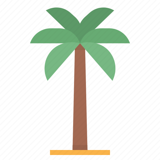 Beach, coconut, palm, tree icon - Download on Iconfinder