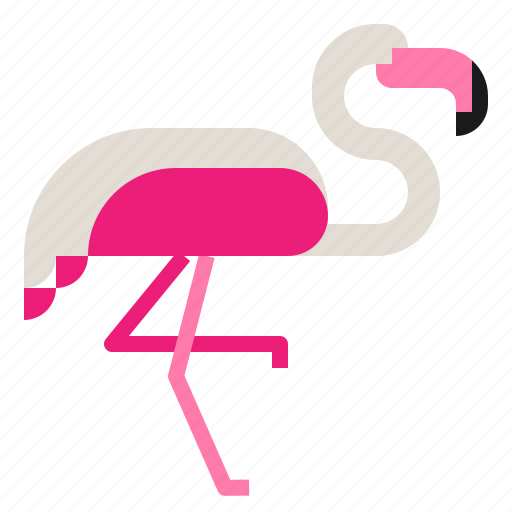 Bird, flamingo, pink, summer, tropical icon - Download on Iconfinder