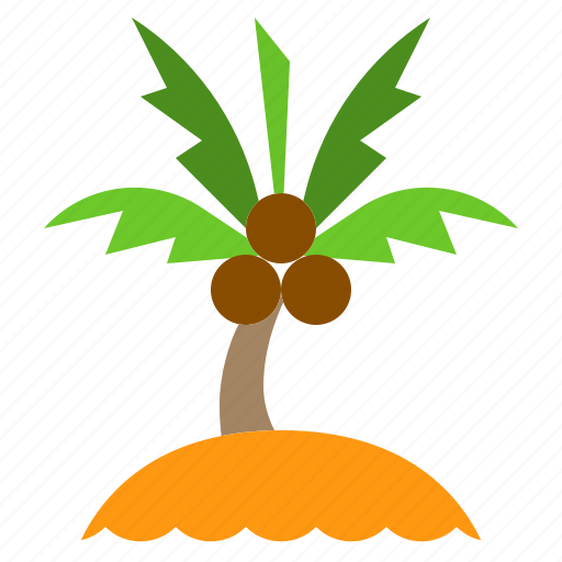 Beach, island, paradise, sea, vacation icon - Download on Iconfinder