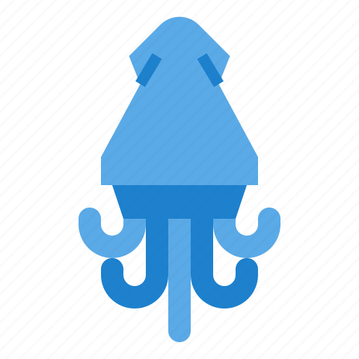 Marine, octopus, sea, seafood, squid icon - Download on Iconfinder