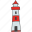 lighthouse, marine direction, navigational building, sea navigation, ship navigation 