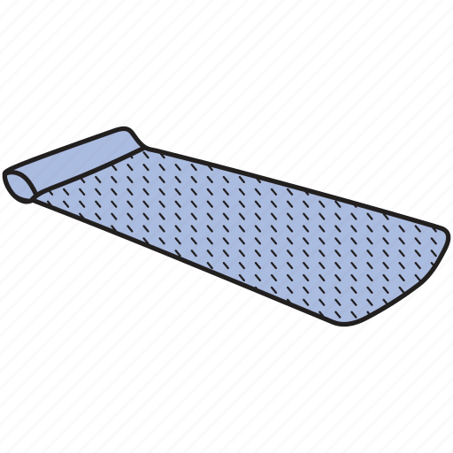 Fabric roll, floor mat, gym mat, mat, sleeping mat icon - Download on Iconfinder