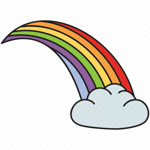 Natural beauty, nature, rainbow, skyscape, skyview, weather icon - Download on Iconfinder