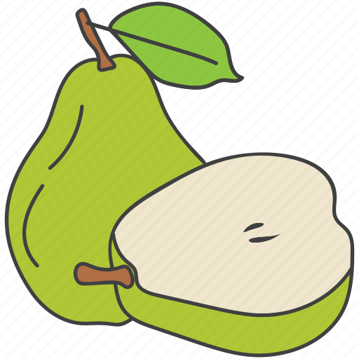 Fruit, healthy diet, natural food, pear icon - Download on Iconfinder