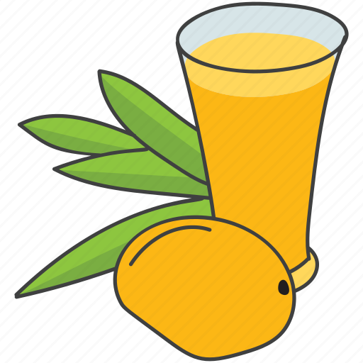 Beverage, fruit juice, glass of juice, juice, mango drink icon - Download on Iconfinder