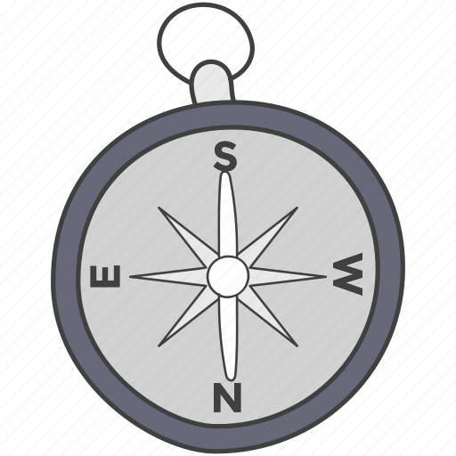 Compass, directional instrument, geography, gps, navigation compass icon - Download on Iconfinder