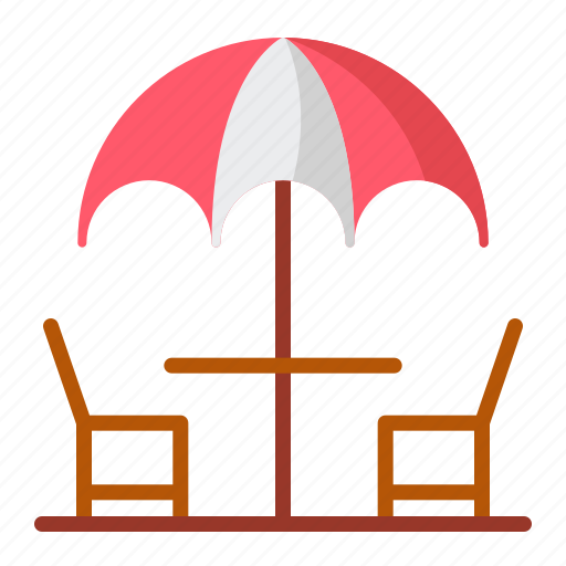 Holiday, summer, terrace, tourism, vacation icon - Download on Iconfinder