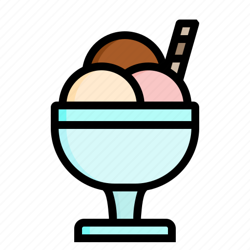 Bowl, cream, dessert, food, ice icon - Download on Iconfinder