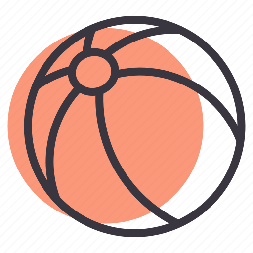 Ball, beach, holiday, play, vacation, volleyball icon - Download on Iconfinder