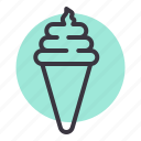 cone, kids, summer, sweet, hygge, ice cream, holiday
