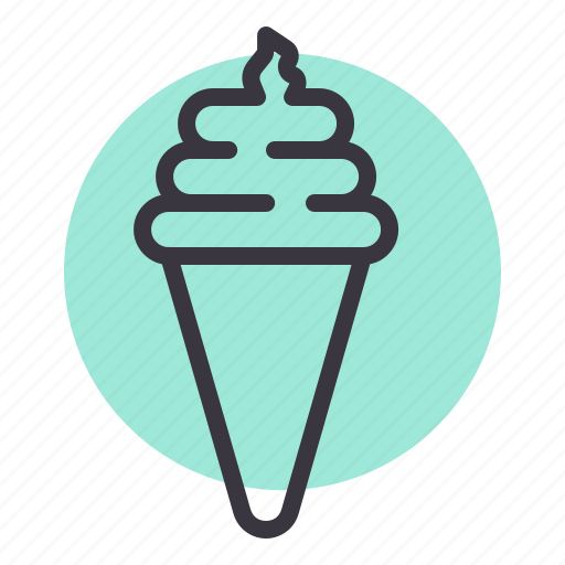 Cone, kids, summer, sweet, hygge, ice cream, holiday icon - Download on Iconfinder