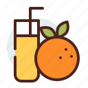 bar, drink, juice, orange