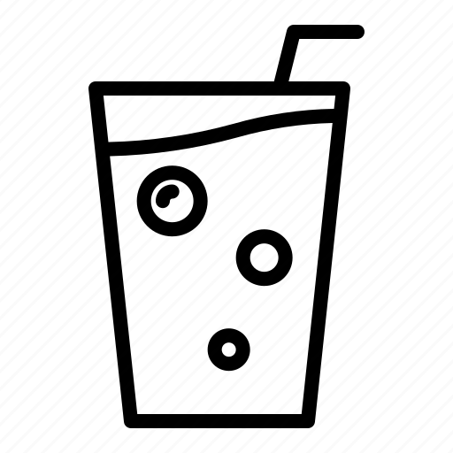 Drink, fresh, glass, soda, sparkling, summer, water icon - Download on Iconfinder