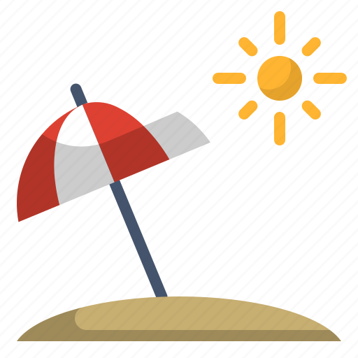 Beach, sea, summer, sun, umbrella, vacation icon - Download on Iconfinder
