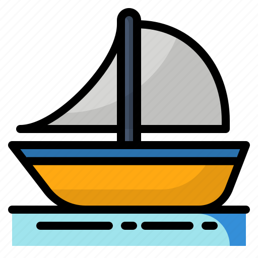 Beach, boat, summer, travel icon - Download on Iconfinder