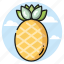 pineapple, seasons, summer, vacation 