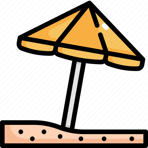 Beach, holiday, summer, travel, umbrella, vacation icon - Download on Iconfinder