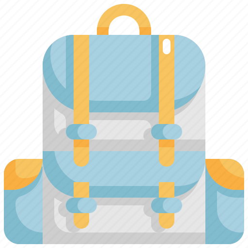 Backpack, bag, holiday, summer, travel, vacation icon - Download on Iconfinder