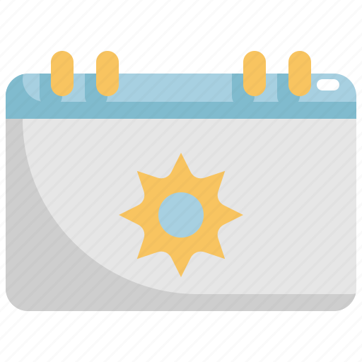 Calendar, holiday, summer, travel, vacation icon - Download on Iconfinder