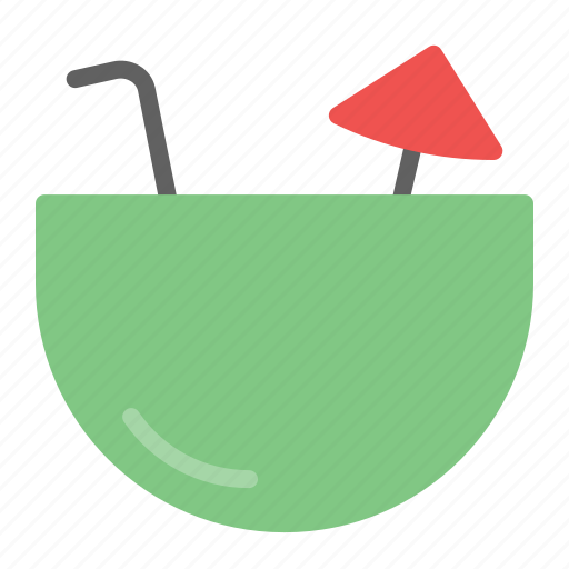 Coconut, drink, food, fruit, healthy, sweet icon - Download on Iconfinder