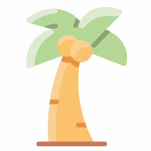 Beach, coconut, palm, plant, summer, tree, tropical icon - Download on Iconfinder