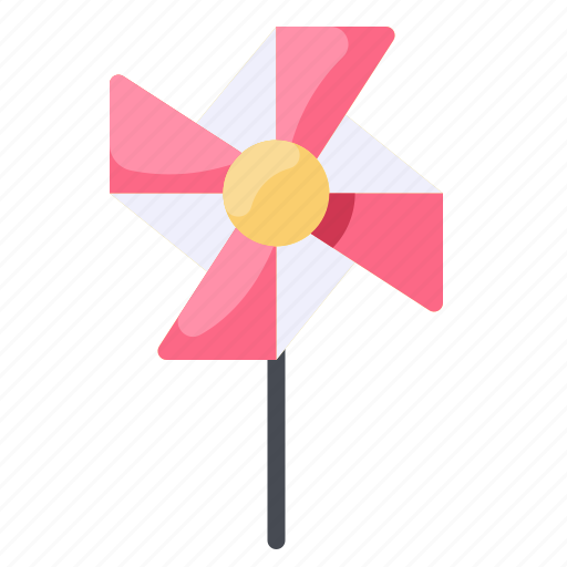 Childhood, paper, summer, toys, windmill icon - Download on Iconfinder