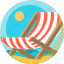 summer, holiday, beach, beach chair 