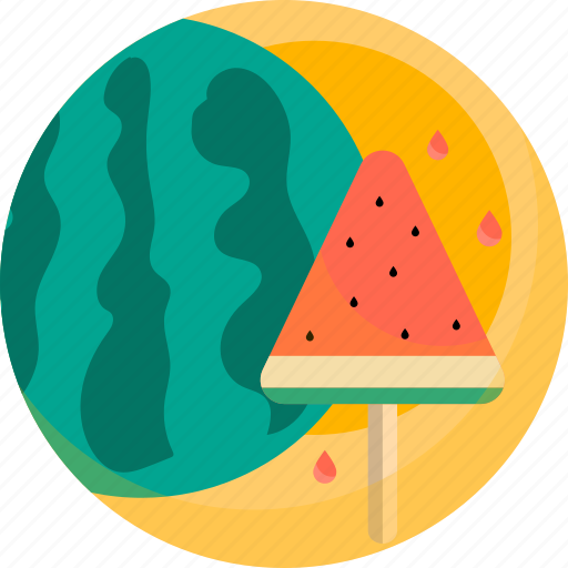 Summer, watermelon, beach, vacation icon - Download on Iconfinder