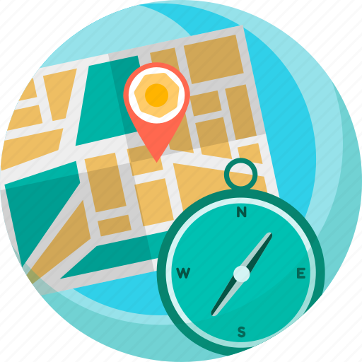 Summer, map, beach, location icon - Download on Iconfinder