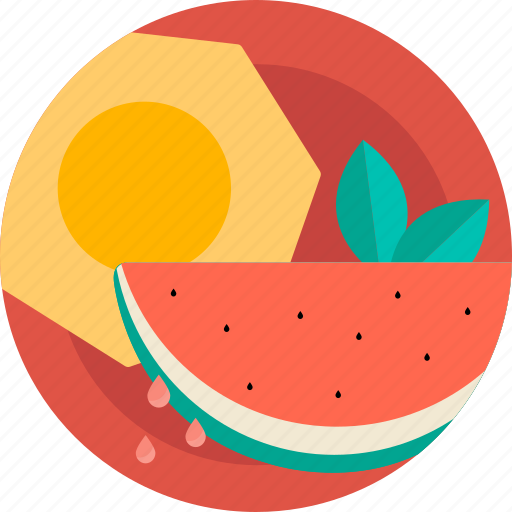 Summer, watermelon, sun, travel icon - Download on Iconfinder