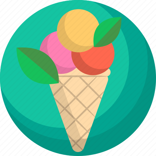 Summer, ice cream, beach, vacation icon - Download on Iconfinder