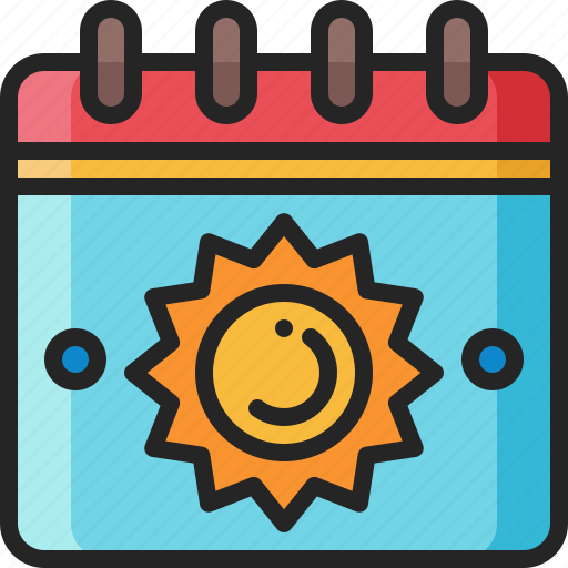 Calendar, date, time, desk, schedule, season icon - Download on Iconfinder