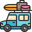 car, vehicle, transportation, van, travel, caravan 