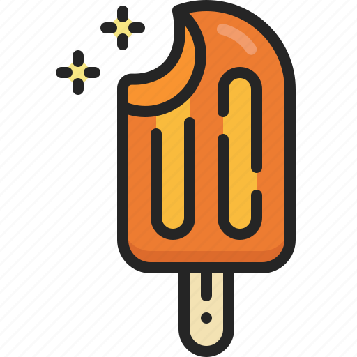 Popsicle, ice, cream, dessert, sweet, cool, bite icon - Download on Iconfinder