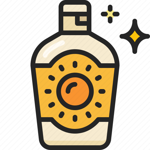 Sunscreen, lotion, bottle, skincare, cream, protection, sunblock icon - Download on Iconfinder