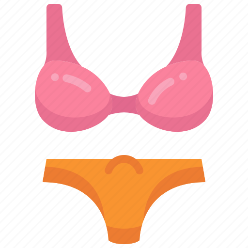 Bikini, swimwear, swimsuit, woman, clothes, sexy icon - Download on Iconfinder