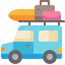 car, vehicle, transportation, van, travel, caravan